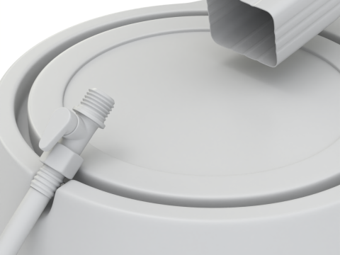 Rain Barrel Model 3D