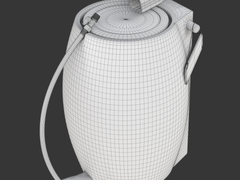Rain Barrel Model 3D