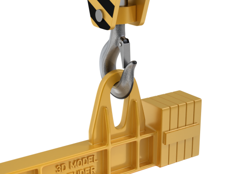 Coil Lifter with Copper Coil 3D-Modell