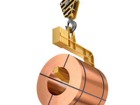 Coil Lifter with Copper Coil 3D-Modell