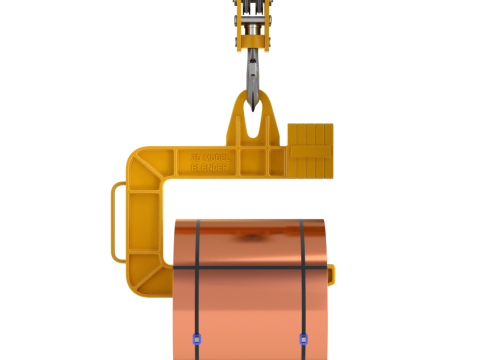 Coil Lifter with Copper Coil 3D-Modell