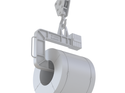 Coil Lifter with Copper Coil 3D-Modell