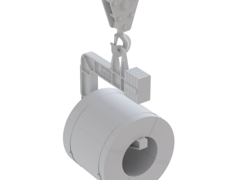 Coil Lifter with Copper Coil 3D-Modell