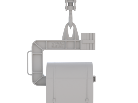 Coil Lifter with Copper Coil 3D-Modell