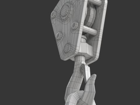 Coil Lifter with Copper Coil 3D-Modell