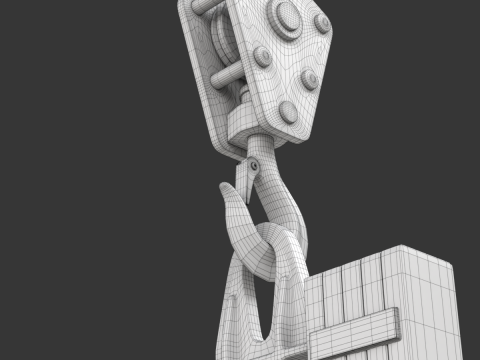 Coil Lifter with Copper Coil 3D-Modell