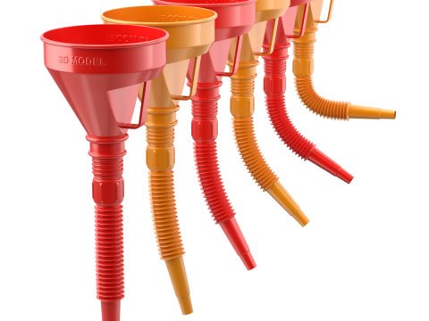 Fuel Funnel Modelo 3D