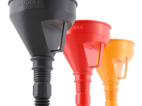 Fuel Funnel 3D Model