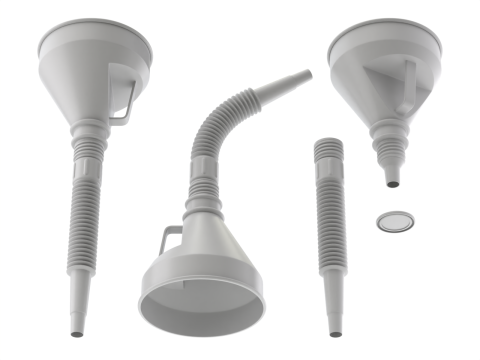 Fuel Funnel Modelo 3D