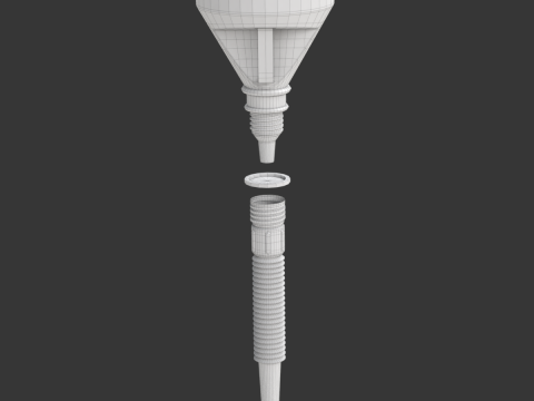 Fuel Funnel Modelo 3D