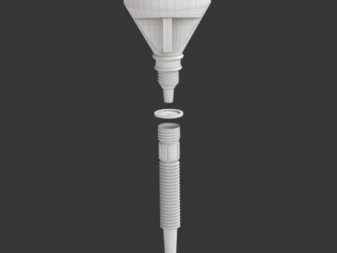 Fuel Funnel 3D Model