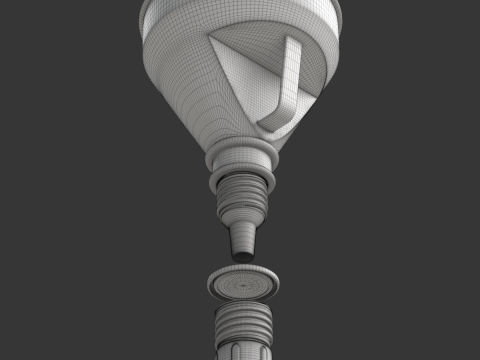 Fuel Funnel Modelo 3D