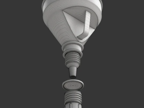 Fuel Funnel 3D Model