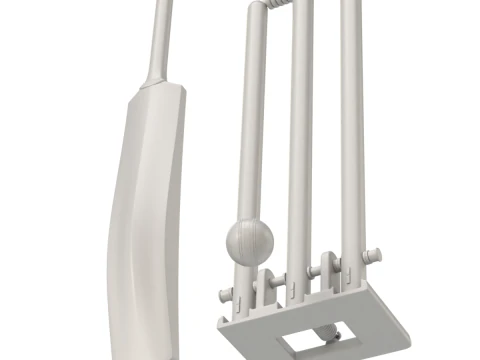 Cricket-Set 3D Modell
