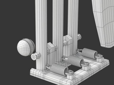 Cricket Set Modèle 3D