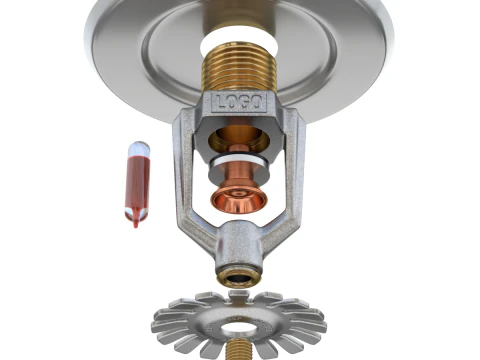 Fire Sprinkler 3D Model