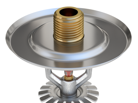 Fire Sprinkler Model 3D