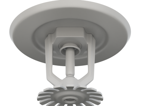 Fire Sprinkler Model 3D