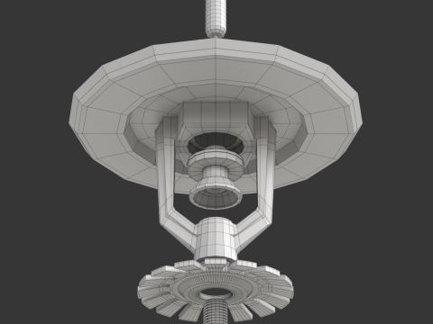 Fire Sprinkler Model 3D