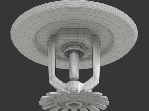 Fire Sprinkler Model 3D