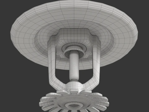 Fire Sprinkler 3D Model