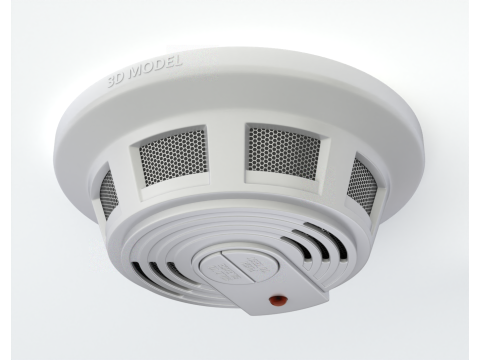 Smoke Detector 3D Модель