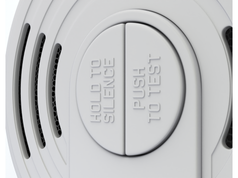 Smoke Detector Modelo 3D
