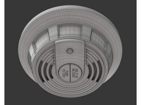Smoke Detector Modelo 3D