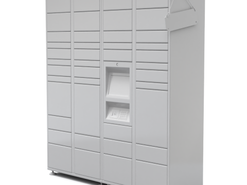 Parcel Locker 3D-Modell