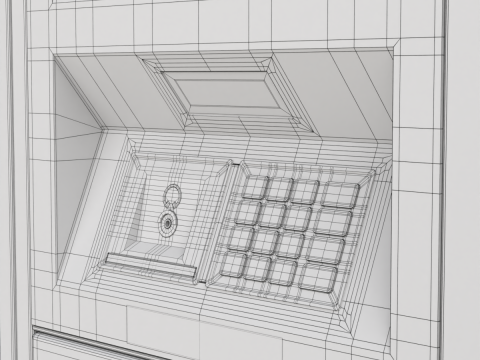 Parcel Locker 3D-Modell