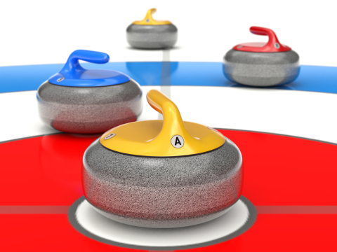 Curling Stone 3D-Modell