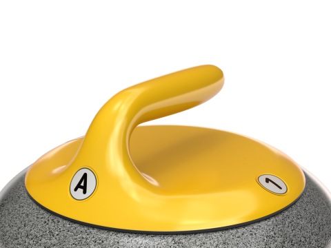 Curling Stone 3D-Modell