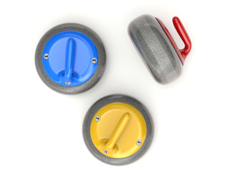 Curling Stone 3D-Modell