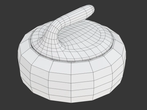 Batu Keriting Model 3D