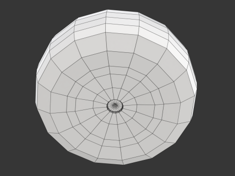 Curling Stone 3D-Modell