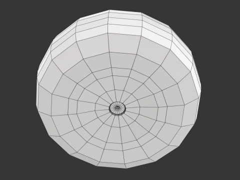 Batu Keriting Model 3D