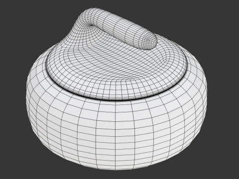 Batu Keriting Model 3D