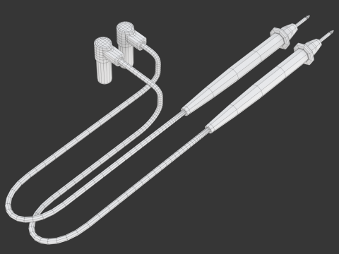 Multimeter Test Leads Model 3D