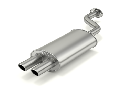 Simple Exhaust Set 3D Модель