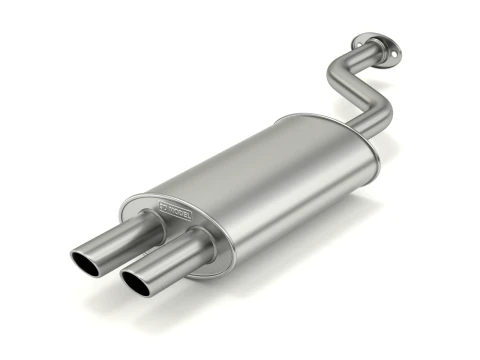 Simple Exhaust Set 3D Model