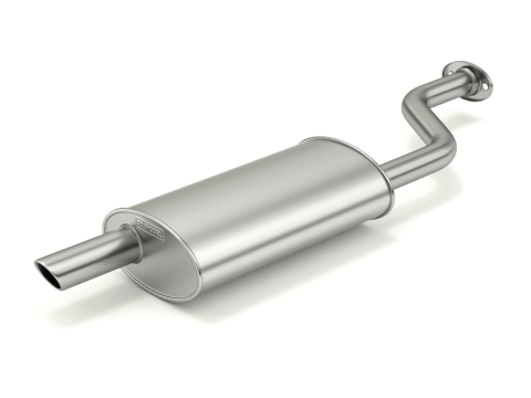 Simple Exhaust Set 3D Модель