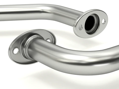 Simple Exhaust Set 3D Model