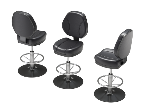 Blackjack Table Set 3D Model
