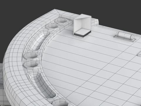 Zestaw stoł&oacute;w do blackjacka Model 3D