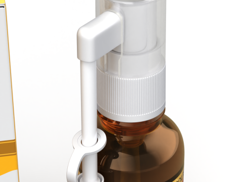 Propolis Spray Bottle 3D Модель