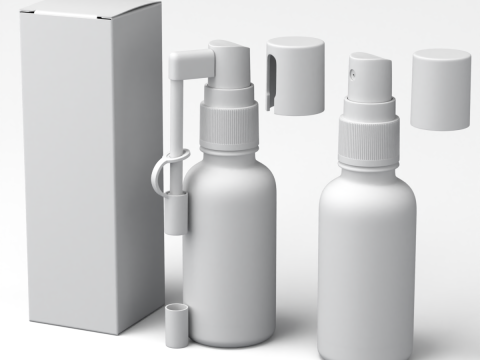 Propolis Spray Bottle 3D Модель