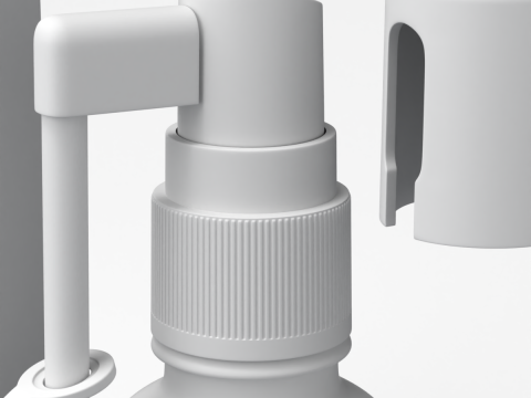 Propolis Spray Bottle 3D Модель