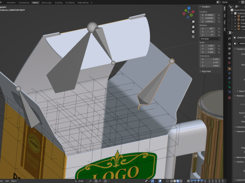 Propolis Spray Bottle 3D Модель