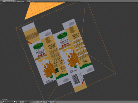Propolis Spray Bottle 3D Модель