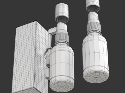 Propolis Spray Bottle 3D Модель